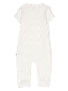 Bonpoint Romper met korte mouwen - Wit