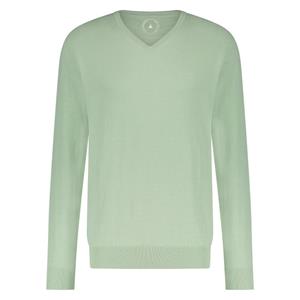 Scotland Blue V-pullover lichtgroen