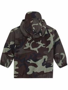 dolce&gabbanakids Dolce & Gabbana Kids Jack met camouflageprint - Groen