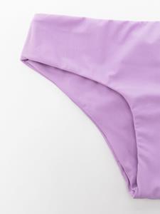 Bikinislip met print - Paars