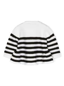 balmainkids Balmain Kids Gestreept vest - Wit