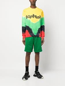DSQUARED2 Sweater met logoprint - Geel
