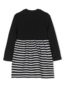 balmainkids Balmain Kids Shirt met logo - Zwart