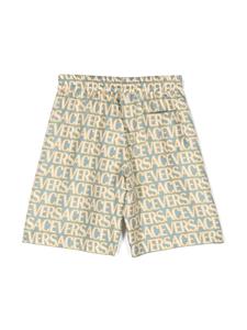 versacekids Versace Kids Zijden shorts - Blauw