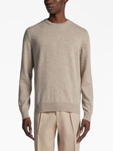 Zegna Oasi crew-neck cashmere jumper - Beige