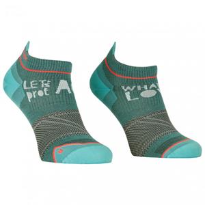 Ortovox  Women's Alpine Light Low Socks - Merinosokken, turkoois