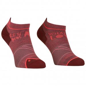 Ortovox  Women's Alpine Light Low Socks - Merinosokken, rood