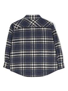 aspesikids Aspesi Kids Geruit shirtjack - Blauw