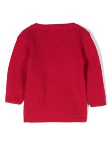 mariellaferrari Mariella Ferrari Vest met V-hals - Rood