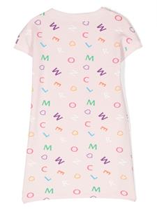monclerenfant Moncler Enfant T-shirt met logoprint - Roze