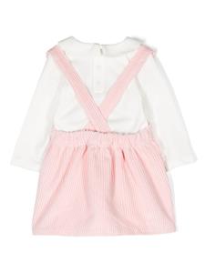 Ribfluwelen rok - Roze