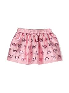 Moschino Kids Mini-rok met print - Roze