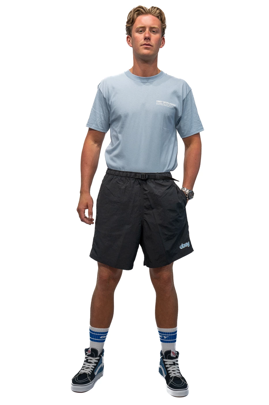 Obey Easy Peak Web Casual Short Heren M