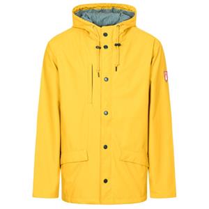 Derbe Regen- und Matschjacke "Passby", mit Kapuze, Wasserabweisend, winddicht, gestreiftes Innenfutter, nachhaltig