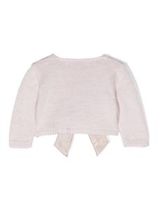 lastupenderia La Stupenderia Vest met V-hals - Beige