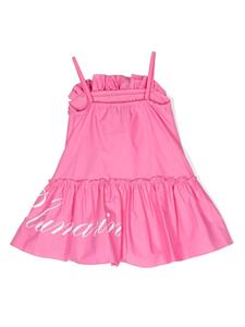 missblumarine Miss Blumarine Jurk met ruche-detail - Roze
