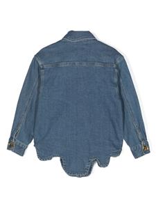 moschinokids Moschino Kids Asymmetrische spijkerrok - Blauw
