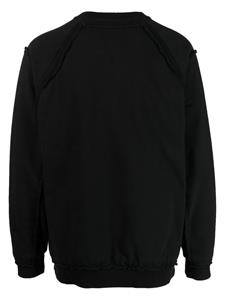 Undercoverism Sweater met logoprint - Zwart