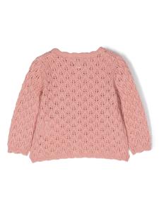 tartineetchocolat Tartine Et Chocolat Opengebreid vest - Roze