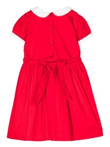 rachelriley Rachel Riley Jurk met elastisch vlak - Rood