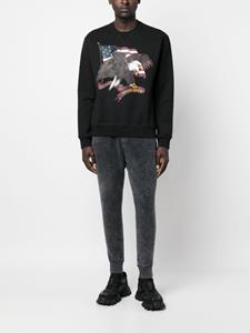 DSQUARED2 Sweater met print - Zwart
