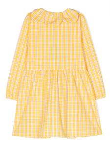 kenzokids Kenzo Kids Geruite jurk - Geel