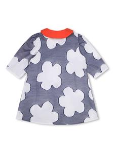 kenzokids Kenzo Kids Jurk met bloemenprint - Blauw