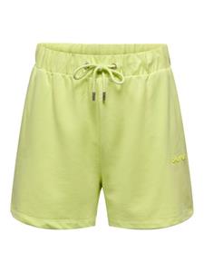 ONLY PLAY FREI LOGO HW SWEAT SHORTS Sunny Lime 15281057 sunny li