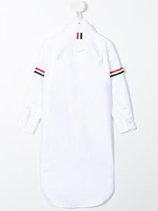thombrownekids Thom Browne Kids Bewerkte blousejurk - Wit