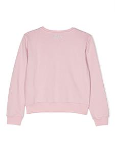 Golden Goose Kids Sweater met geborduurd logo - Roze