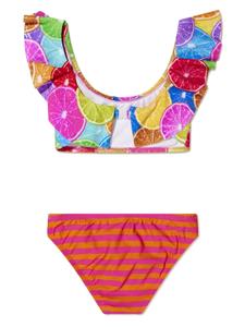 nessibyrdkids Nessi Byrd Kids Emma bikini met print - Roze