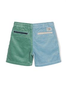 poloralphlaurenkids POLO RALPH LAUREN KIDS Shorts met colourblocking - Blauw