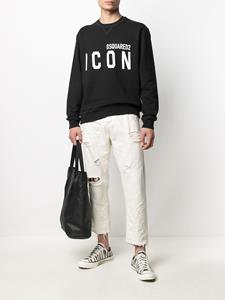 DSQUARED2 Sweater met ronde hals - Zwart