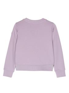 monclerenfant Moncler Enfant Sweater met geborduurd logo - Paars