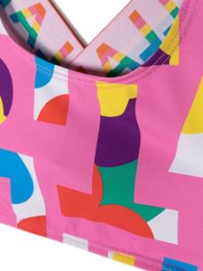 Stella McCartney Kids Bikini met grafische print - Paars