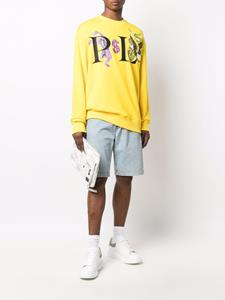 philippplein Philipp Plein Sweater met print - Geel