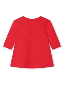 Kenzo Kids Jurk met ronde hals - Rood