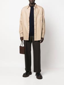 jilsander Jil Sander Trui met verlaagde schouders - Blauw