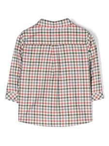 tartineetchocolat Tartine Et Chocolat Shirt met gingham ruit - Groen