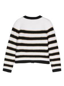 Vest met knopen - Zwart