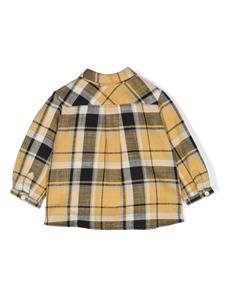 Geruit shirt - Geel