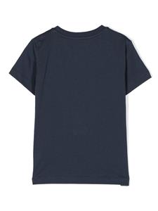 moschinokids Moschino Kids T-shirt met teddybeerprint - Blauw