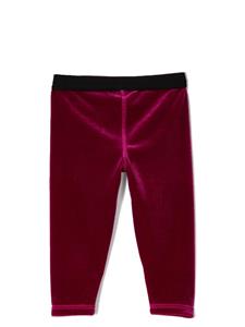 dolce&gabbanakids Dolce & Gabbana Kids Legging met logoband - Roze