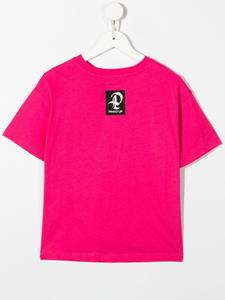 Pinko Kids T-shirt met verfraaid logo - Roze
