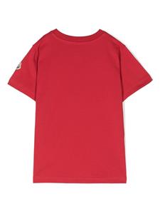 monclerenfant Moncler Enfant T-shirt met bloemenprint - Rood