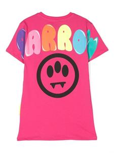 barrowkids Barrow kids T-shirtjurk met logoprint - Roze
