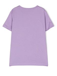 versacekids Versace Kids T-shirt met Medusa-patroon - Paars