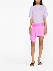 The Attico Asymmetrische rok - Roze