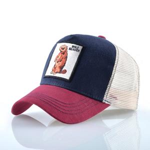 Kissbaobei Unisex Snapback Hats For Men Beaver Embroidery Baseball Caps Streetwear Outdoor Breathable Visor Hat