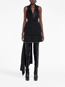 alexandermcqueen Alexander McQueen Mini-rok met rits - Zwart